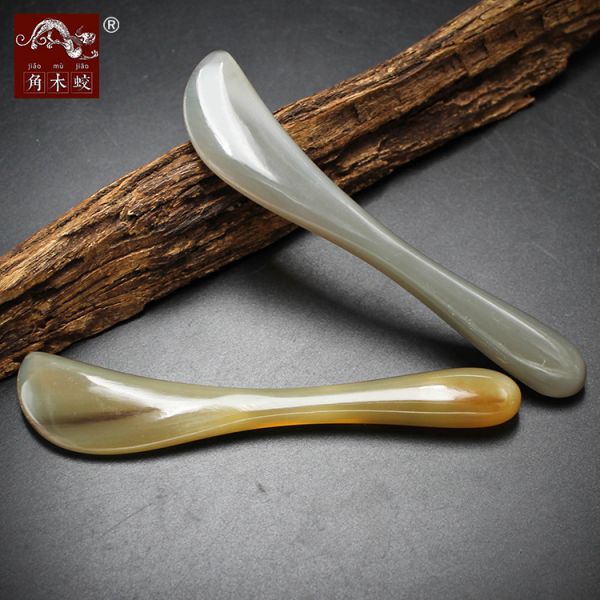 Baton de massage en corne de yak masseur poli naturel