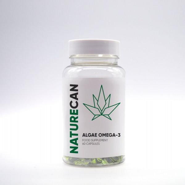 Capsules Algues Omega 3 Complément - Naturecan