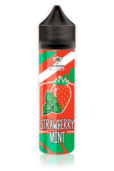 E-liquide CBD Goût Fraise et Menthe pour Cigarette Electronique 25% 40ml