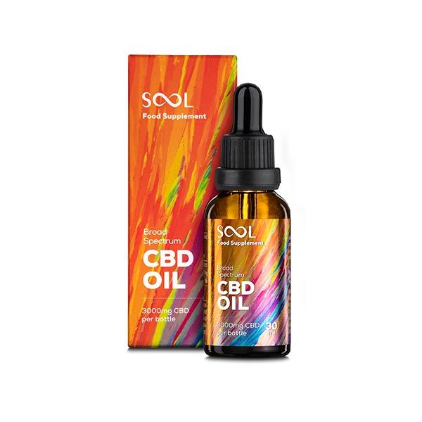 Huile CBD 10% Full Spectrum 3000mg, 30ml - Sool