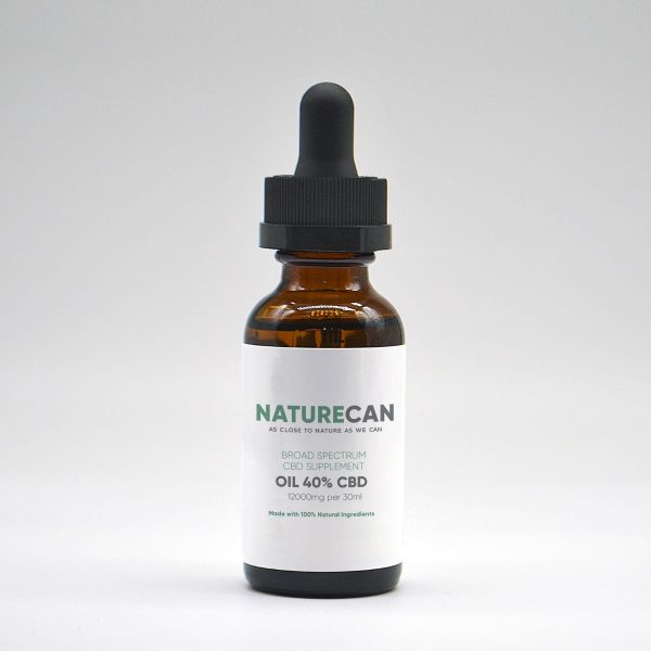 Huile de CBD 40% Haute Concentration 30ml - Naturecan