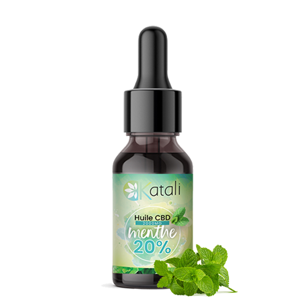 Huile CBD à la menthe Chanvre - Katali